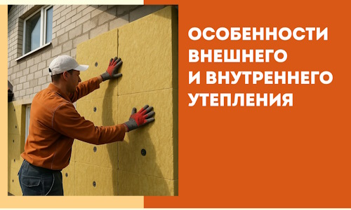 Какие особенности внешнего и внутреннего утепления в Тобольске