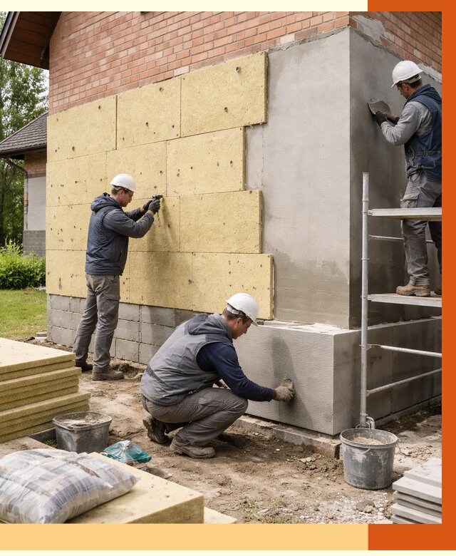 Утепление частного дома в Тобольске под ключ от 7625 руб/м2 — недорого | ТепломастерТбл