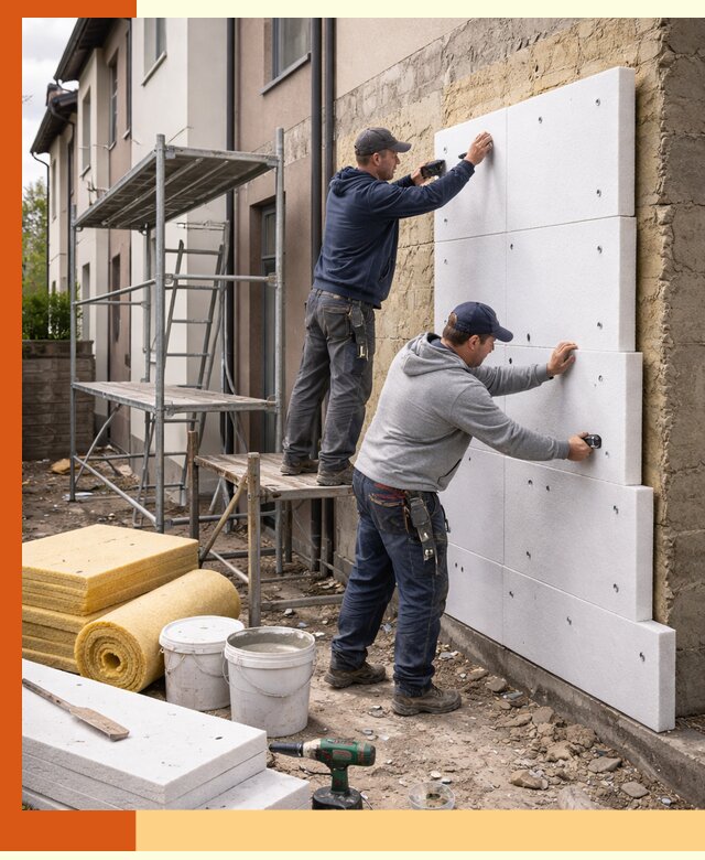 Утепление таунхауса с гарантией комфорта в Тобольске