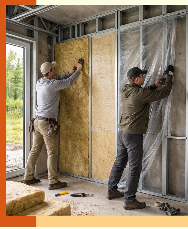 Утепление дома из ЛСТК в Тобольске с гарантией качества и эффективности