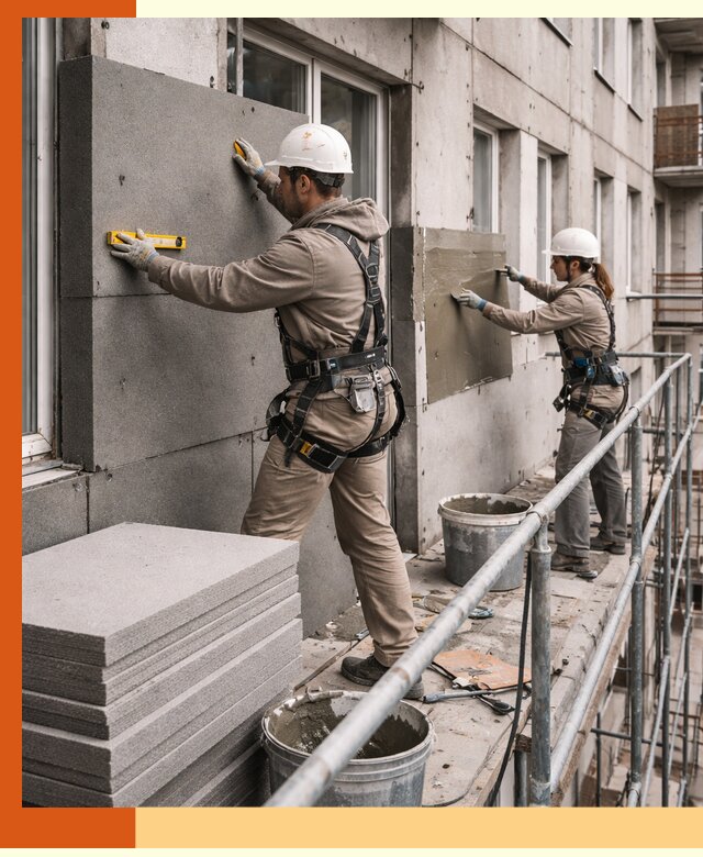 Утепление квартиры снаружи под ключ в Тобольске