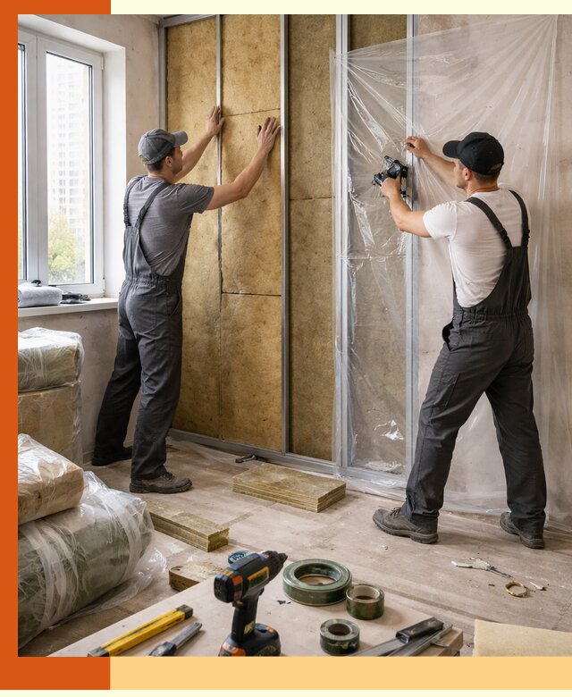 Утепление квартиры изнутри профессионально в Тобольске