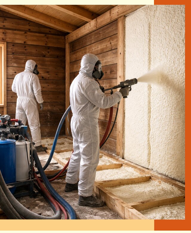 Утепление бани ппу в Тобольске под ключ от 4270 руб./м2 | ТепломастерТбл - напыление и монтаж ппу