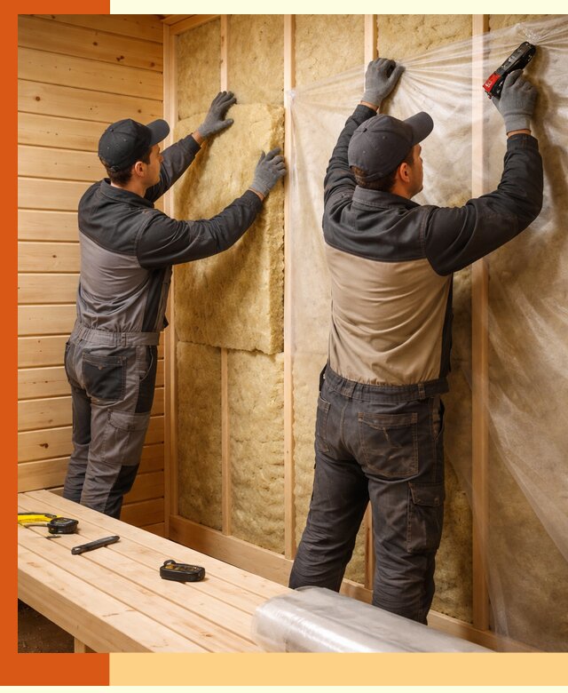 Профессиональное утепление сауны в Тобольске с гарантиями качества