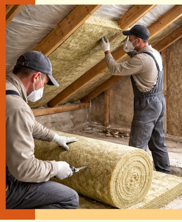 Утепление чердака минватой быстро и качественно в Тобольске