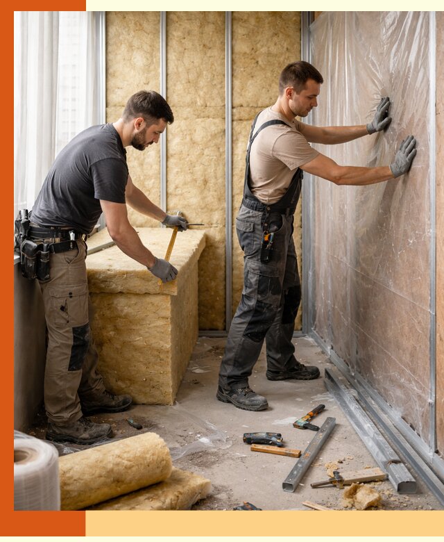 Профессиональное утепление лоджии в Тобольске эффективно и надежно