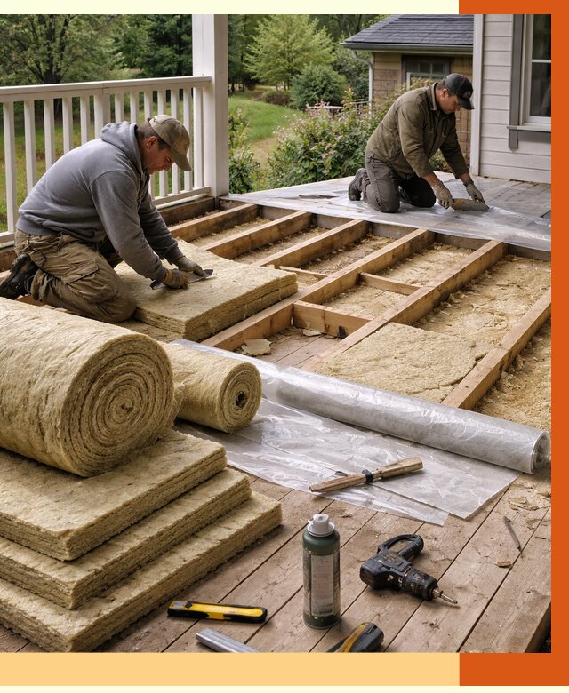 Утепление террасы в Тобольске от 4270 руб./м2 — утеплить террасу под ключ | ТепломастерТбл