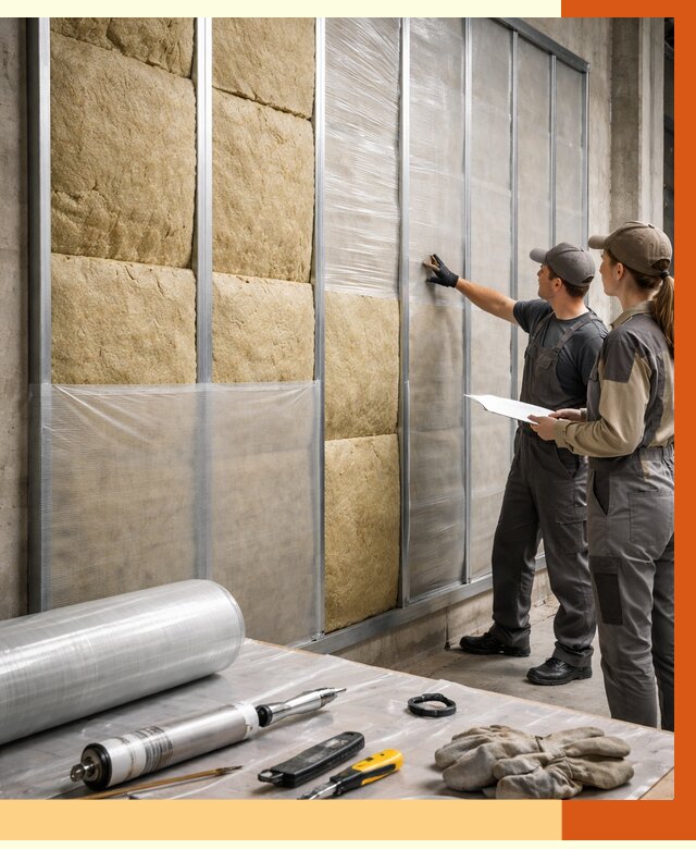 Утепление склада химсырья в Тобольске от 4575 руб. под ключ | ТепломастерТбл