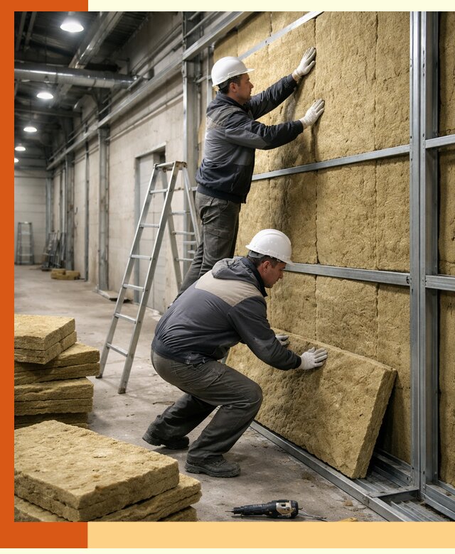 Утепление цеха под ключ в Тобольске с гарантией качества