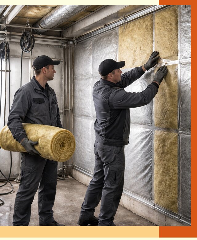 Утепление автомойки в Тобольске от 8642 руб./м2 — комплексное утепление под ключ | ТепломастерТбл