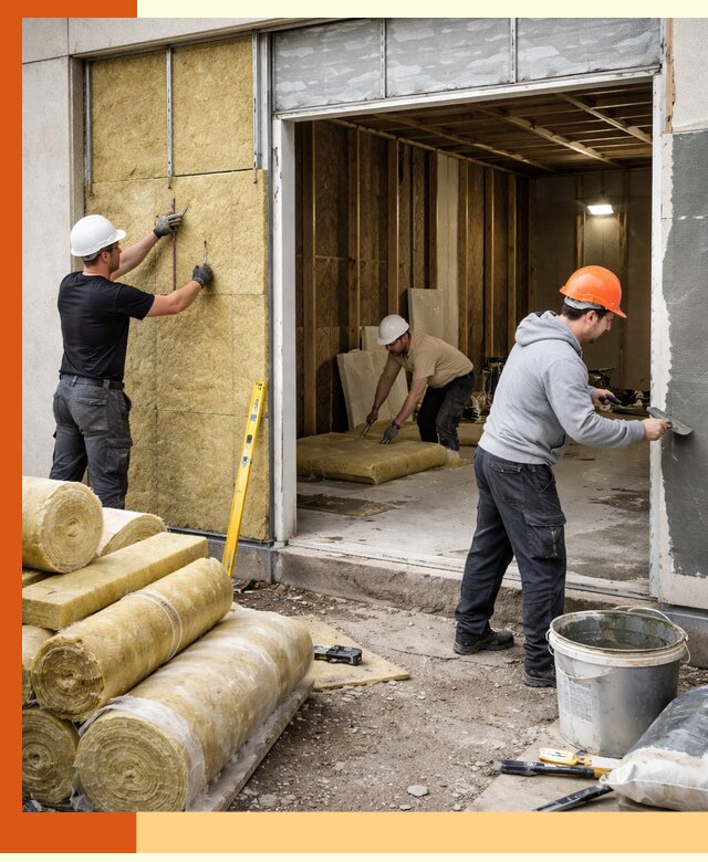 Утепление торгового павильона в Тобольске — качественно и энергоэффективно