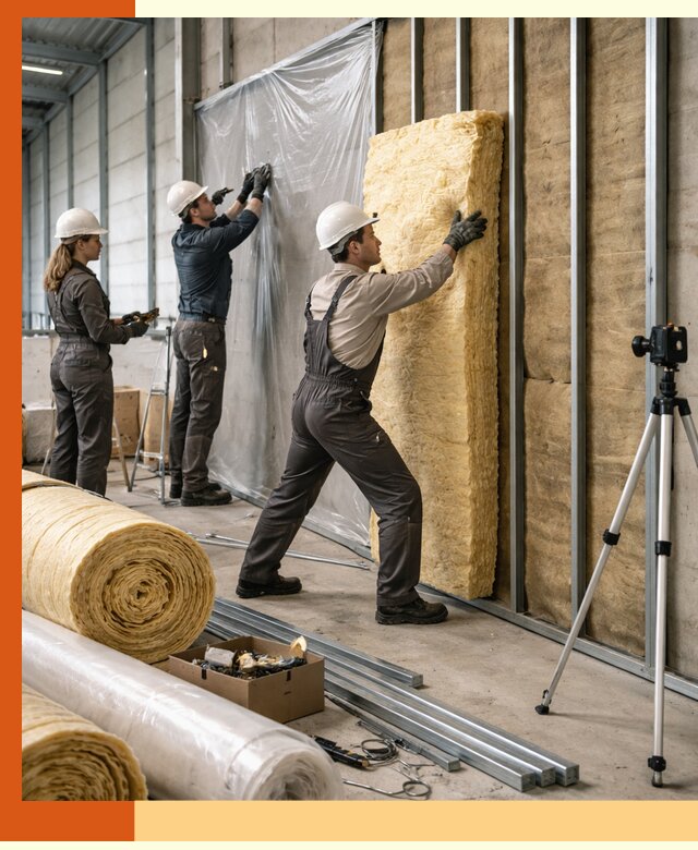 Утепление складского терминала в Тобольске профессионально и надёжно