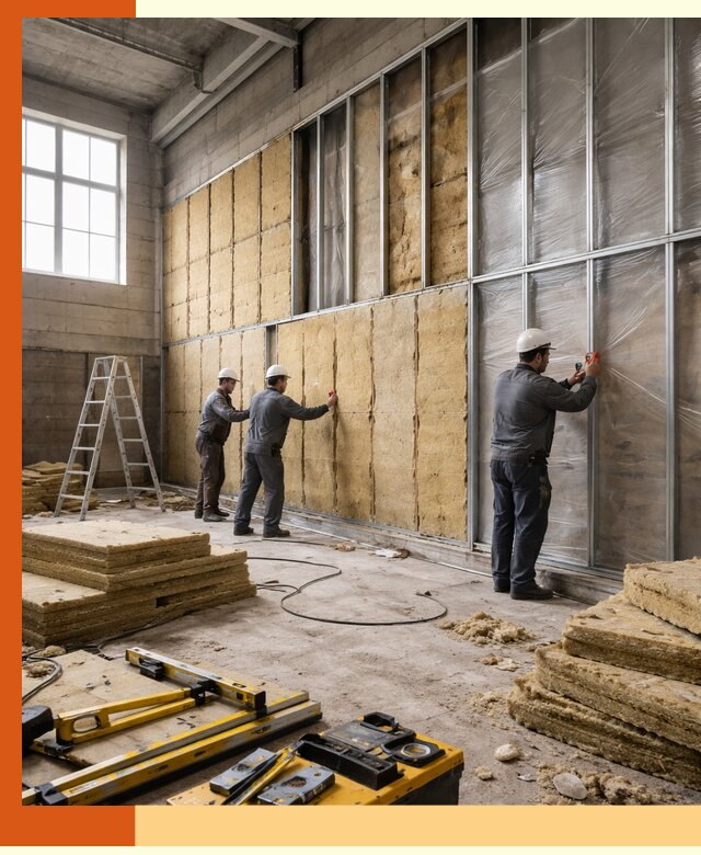 Утепление спортивного зала в Тобольске качественно и недорого