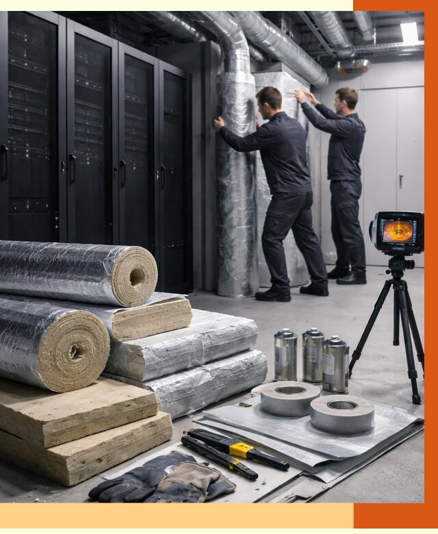 Утепление серверной в Тобольске от 8642 руб./м² — комплексно под ключ | ТепломастерТбл