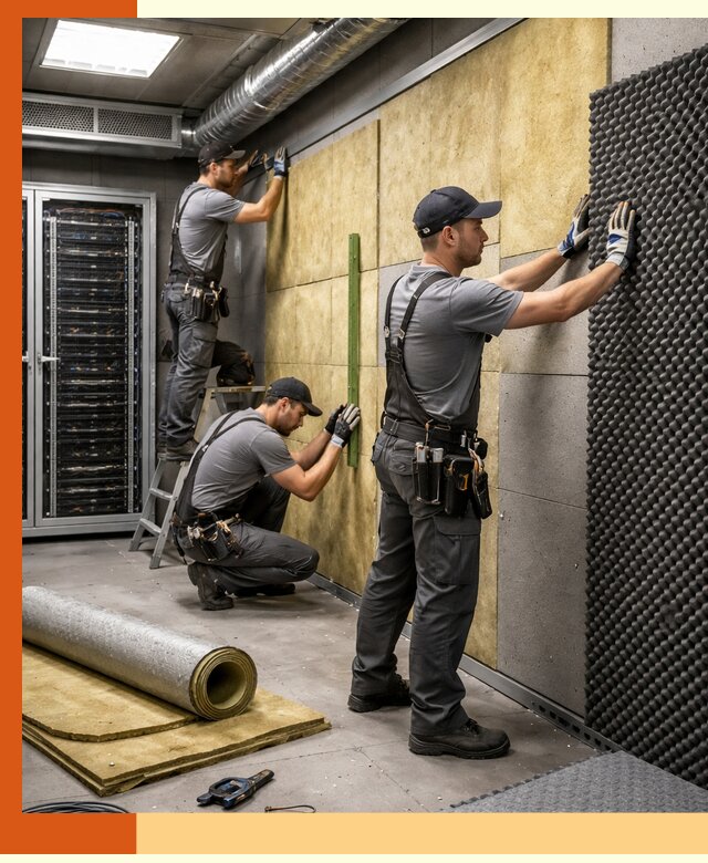 Утепление серверной комнаты профессионально в Тобольске