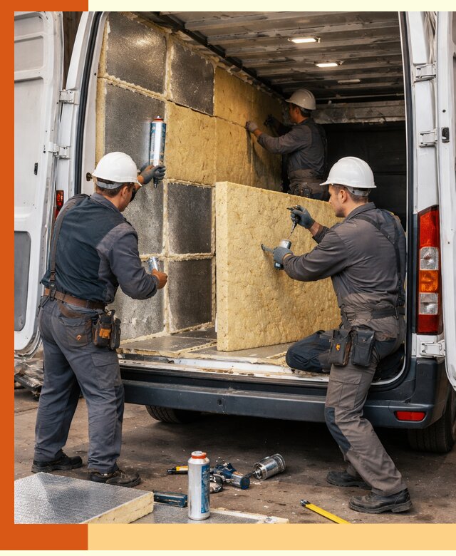 Утепление фургона-рефрижератора в Тобольске для сохранения температуры