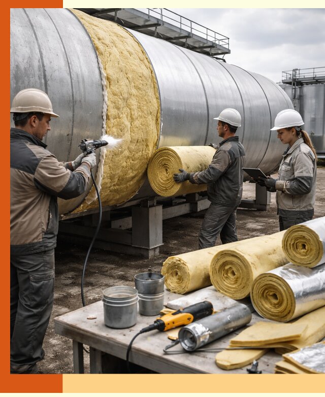 Утепление цистерны в Тобольске — утеплители и монтаж под ключ