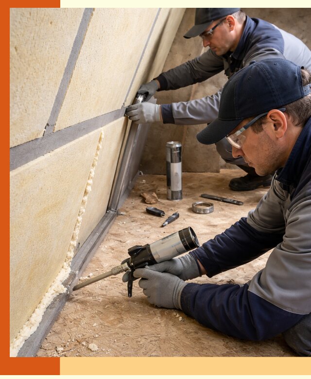 Герметизация стыков ППУ в Тобольске — надежное уплотнение швов