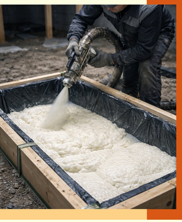 Заливка ППУ в формы в Тобольске от 2542 руб. — утепление форм под ключ | ТепломастерТбл