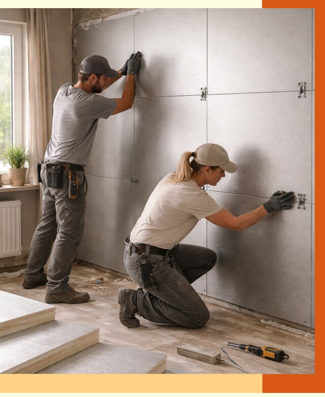 Утепление PIR панелями в Тобольске от 4270 руб. под ключ | ТепломастерТбл