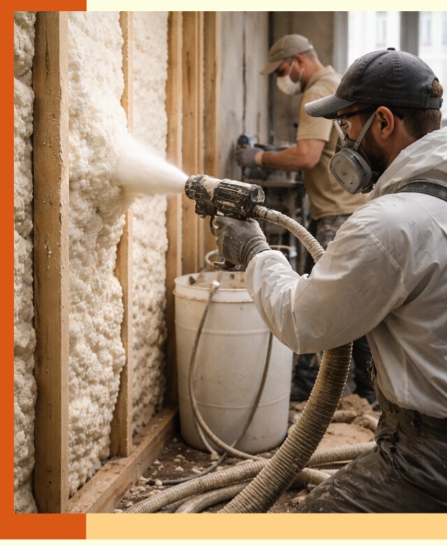 Утепление пеноизолом жилых и коммерческих объектов в Тобольске