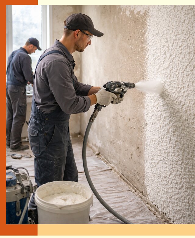 Утепление стен жидкой теплоизоляцией в Тобольске для квартир и домов