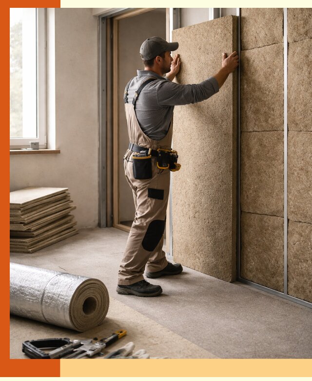 Шумоизоляция дома в Тобольске — комплексная защита от шума