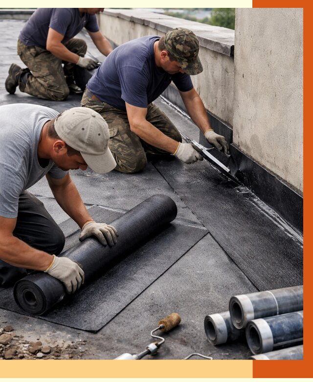 Гидроизоляция кровли в Тобольске от 4575 руб. — профессиональная гидроизоляция крыши | ТепломастерТбл