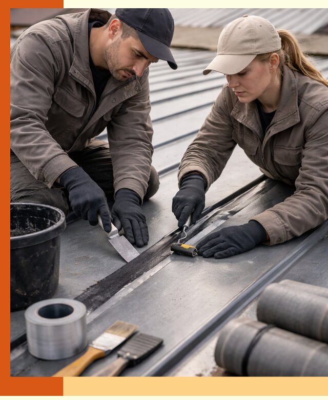 Гидроизоляция фальцевой кровли в Тобольске качественно и надежно