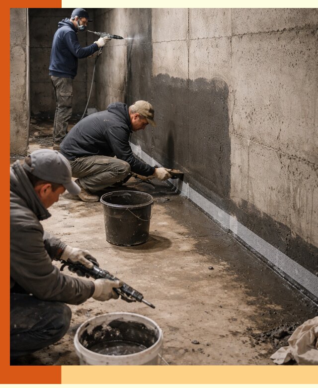 Гидроизоляция подвала в Тобольске — комплексная защита от влаги