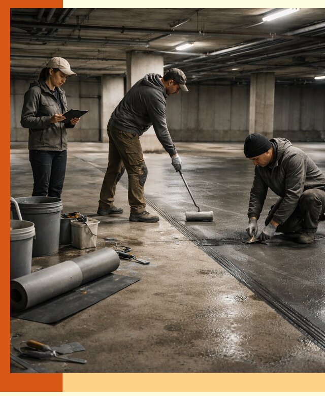 Гидроизоляция паркинга в Тобольске: качественная защита зданий