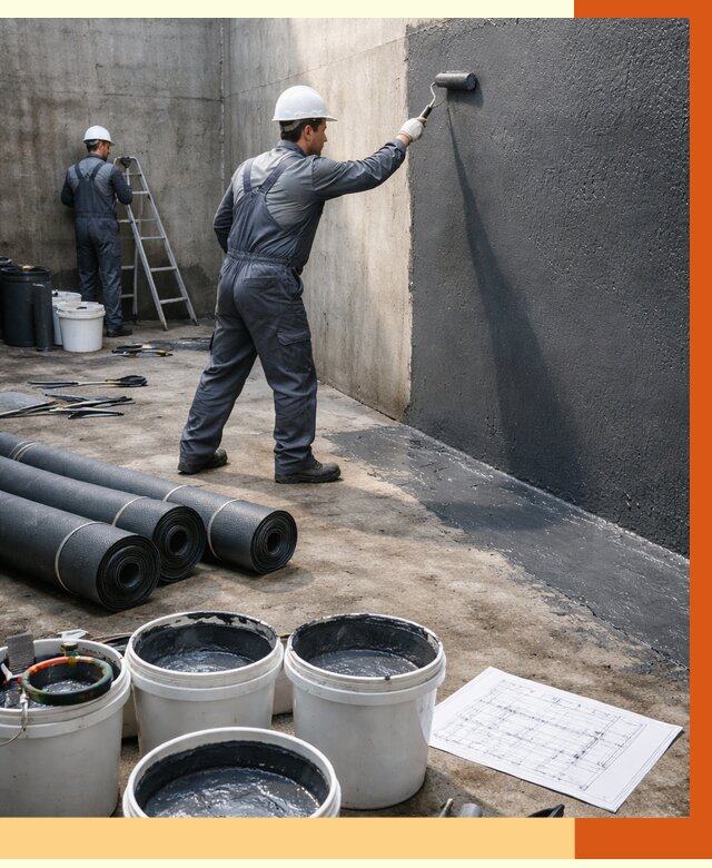 Гидроизоляция резервуара в Тобольске от 122004 руб. под ключ | ТепломастерТбл