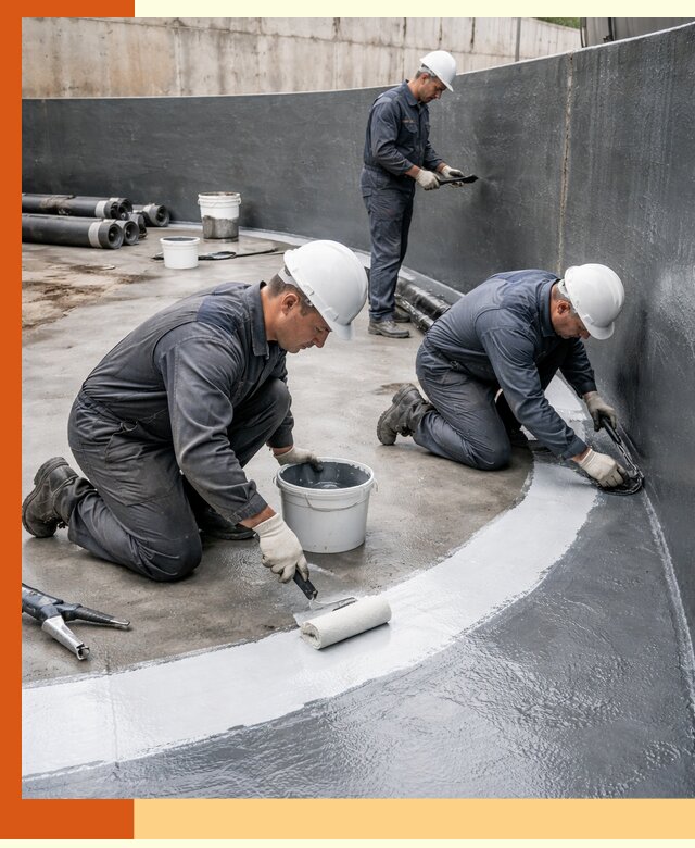 Гидроизоляция резервуара для топлива в Тобольске