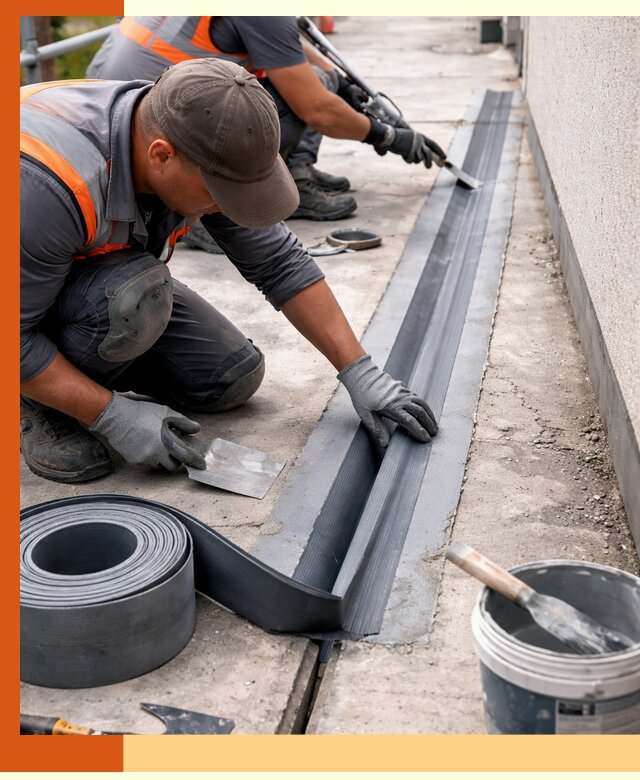 Гидроизоляция деформационного шва в Тобольске профессионально и надежно