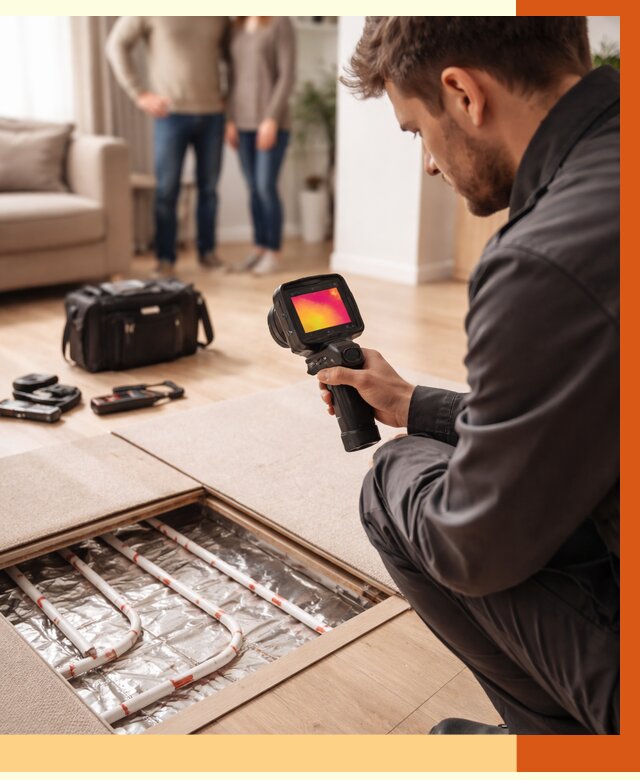 Тепловизионное обследование теплого пола в Тобольске от 4575 руб. — ТепломастерТбл