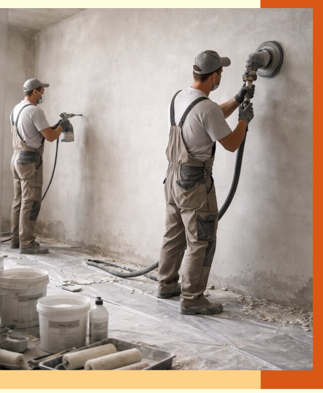 Подготовка поверхности под напыление в Тобольске от 1220 руб. — ТепломастерТбл