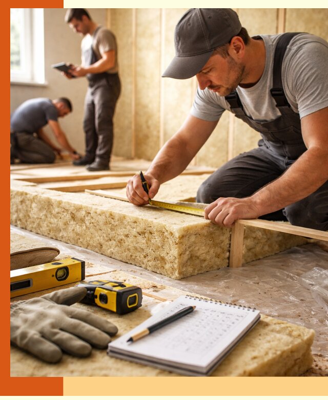 Расчет толщины утеплителя для зданий и помещений в Тобольске