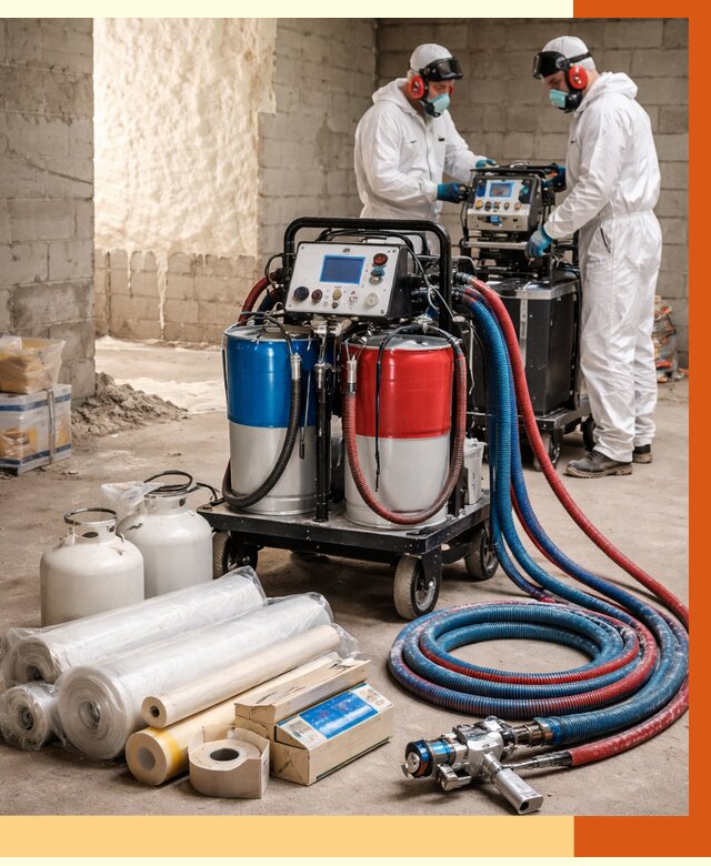 Аренда установки для напыления ППУ в Тобольске от 35585 руб. | ТепломастерТбл