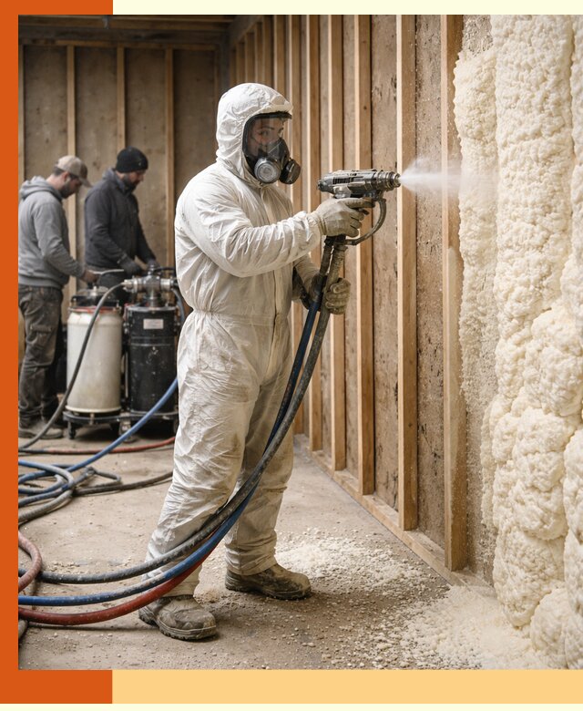 Обучение напылению ППУ: курсы для специалистов в Тобольске