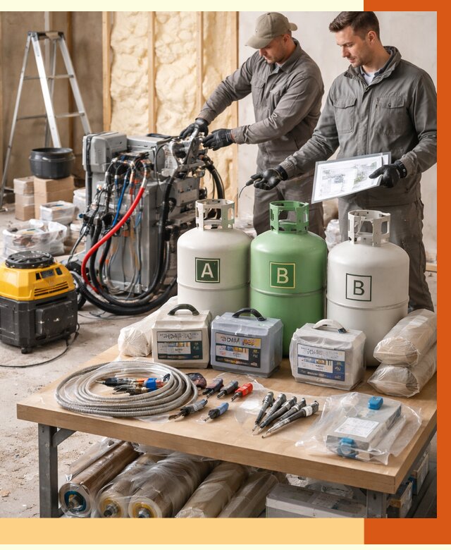 Продажа компонентов ППУ с консультацией в Тобольске от 4270 руб. | ТепломастерТбл