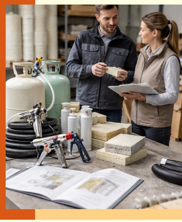 Продажа компонентов ППУ с профессиональной консультацией в Тобольске